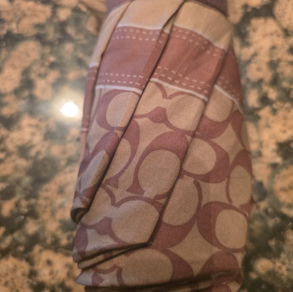 Coach Signature Pattern Umbrella - Picture 3 of 10
